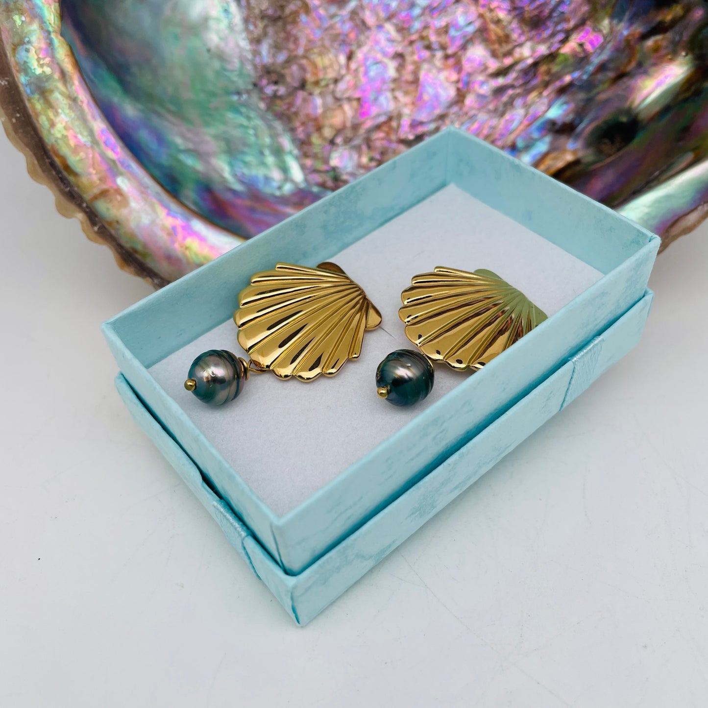 Boucle d'oreilles COQUILLAGE