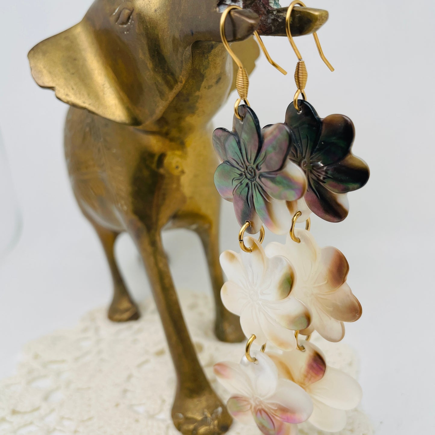 Boucle d'oreilles TROIS TIARE