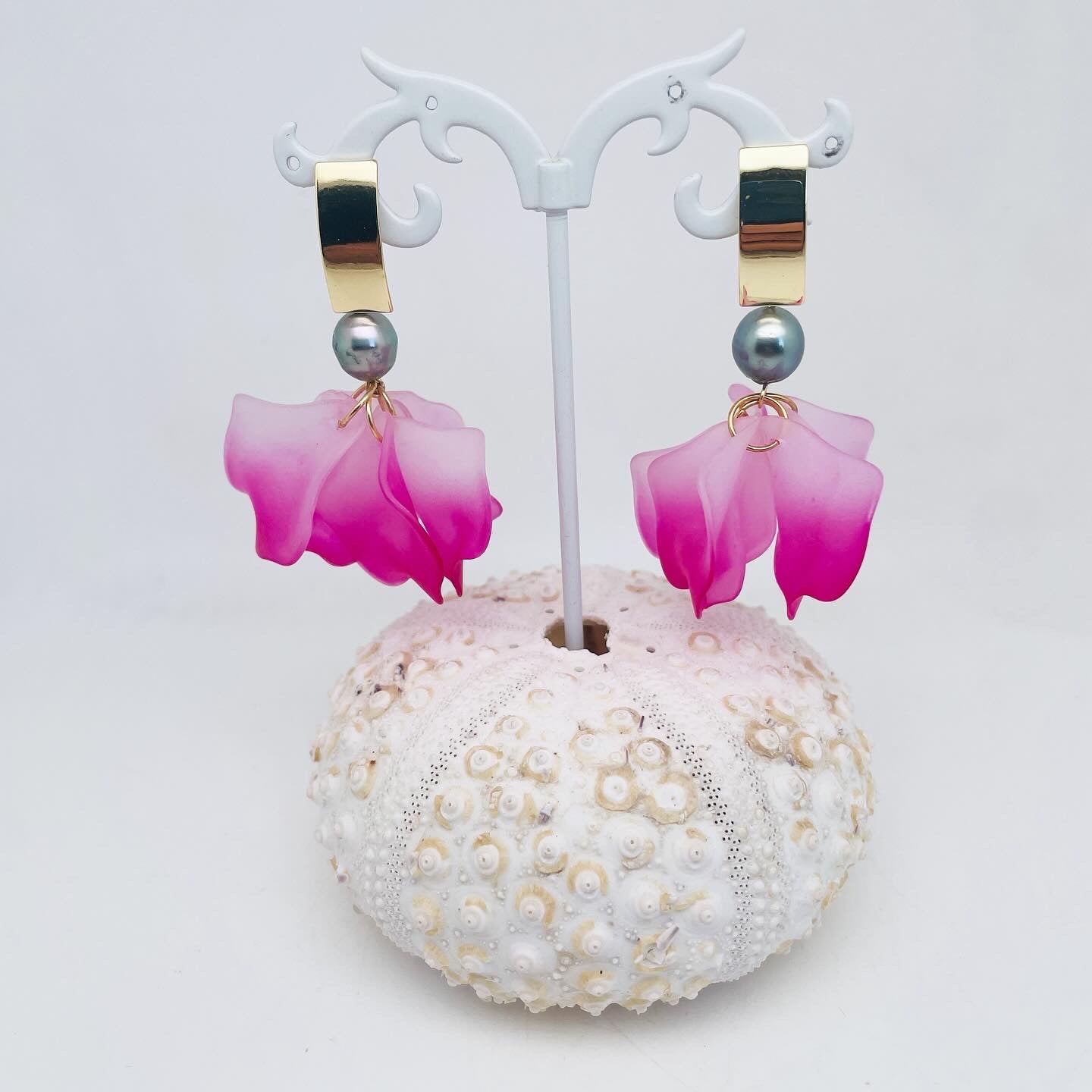 Boucle d'oreilles FRANGIPANIER