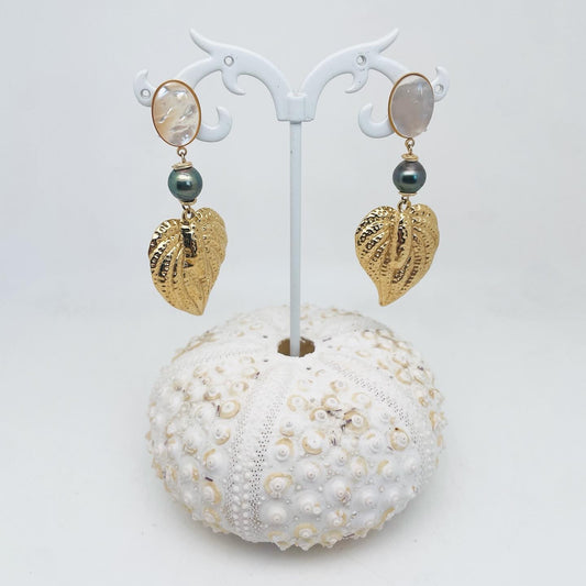 Boucle d'oreilles ANTHURIUM