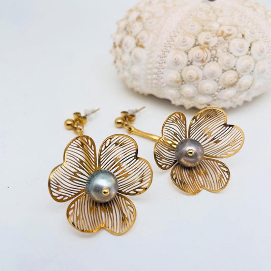 Boucle d'oreilles TE TIARE