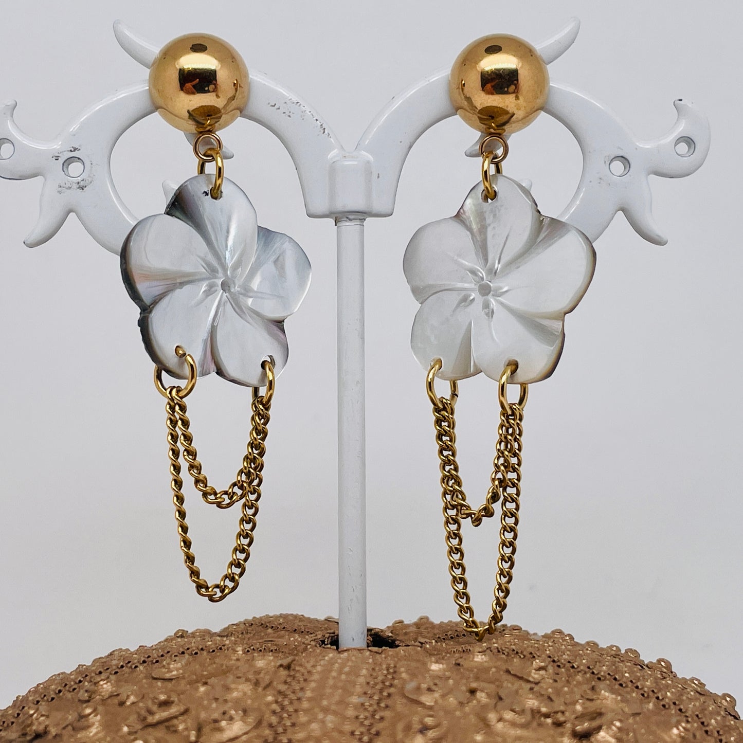 Boucle d'oreilles NACRE