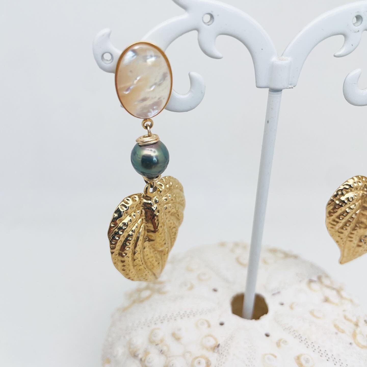 Boucle d'oreilles ANTHURIUM