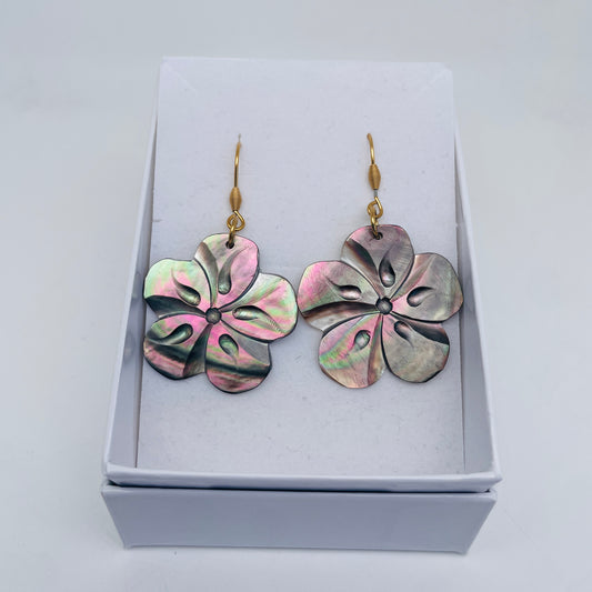 Boucle d'oreilles HIBISCUS