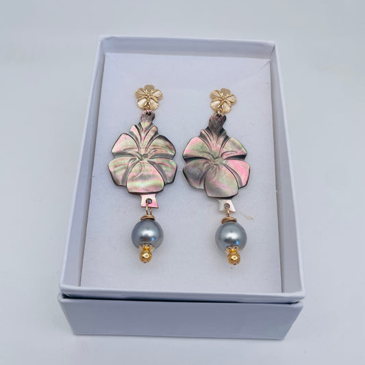 Boucle d'oreilles TIARE HERE