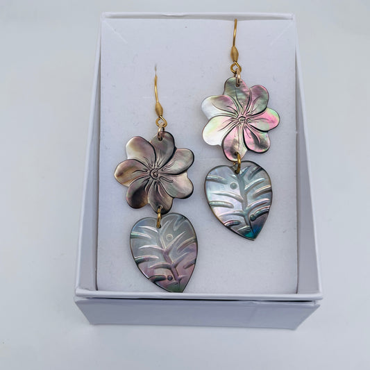 Boucle d'oreilles TIARE TAHITI