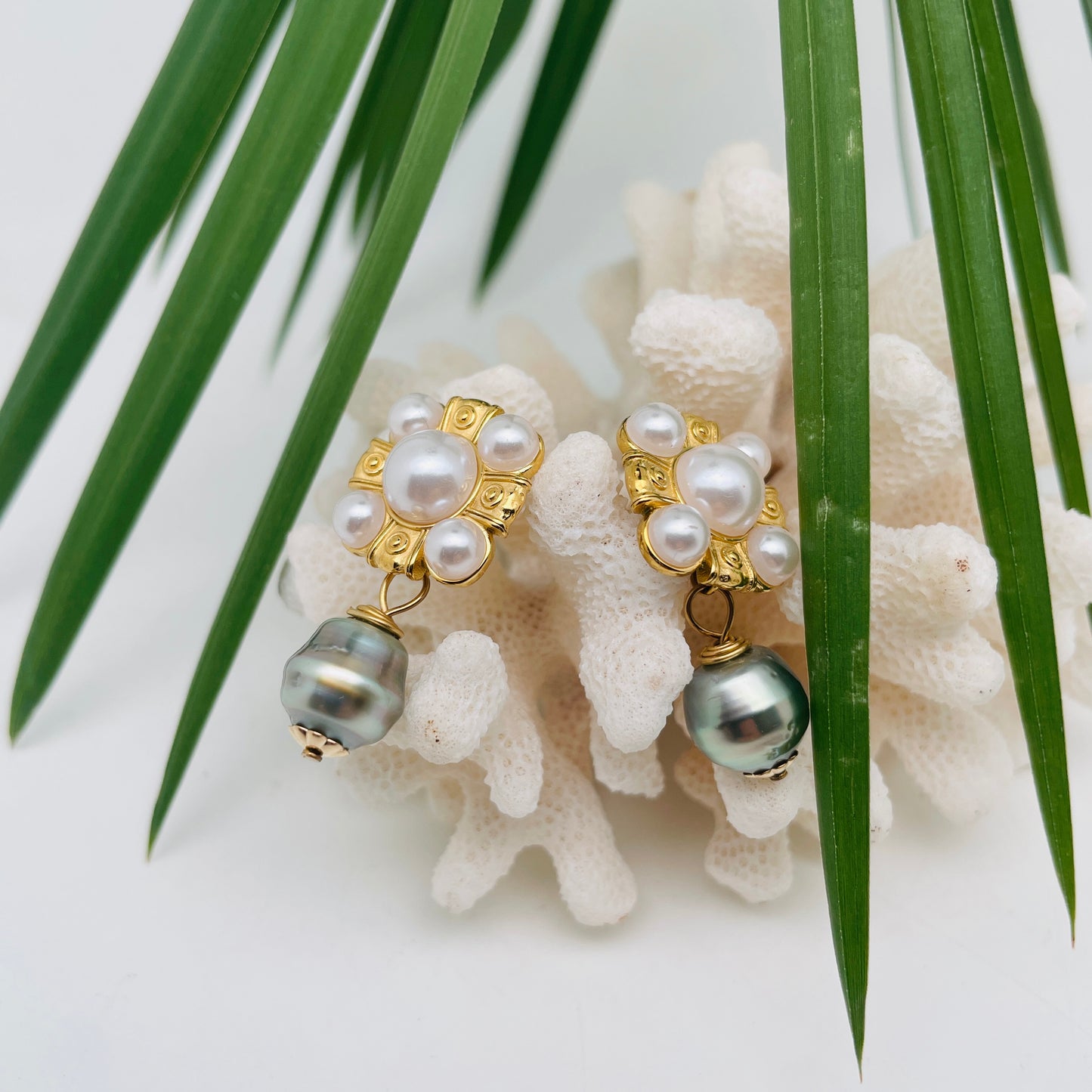 Boucle d'oreilles VINTAGE VAHINE