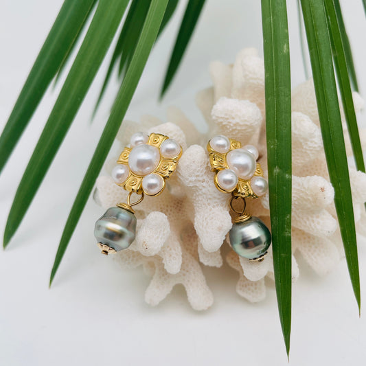 Boucle d'oreilles VINTAGE VAHINE