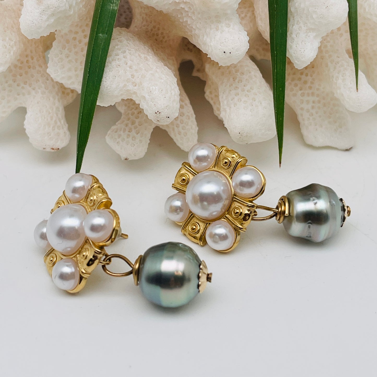 Boucle d'oreilles VINTAGE VAHINE