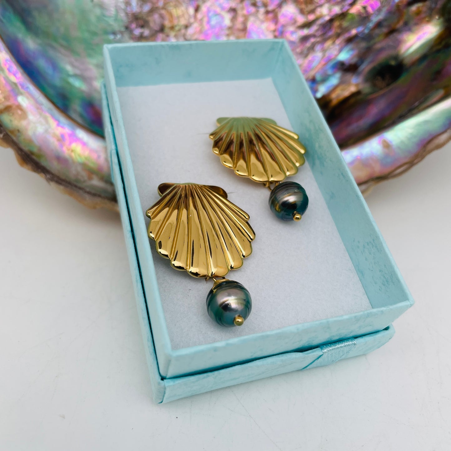 Boucle d'oreilles COQUILLAGE