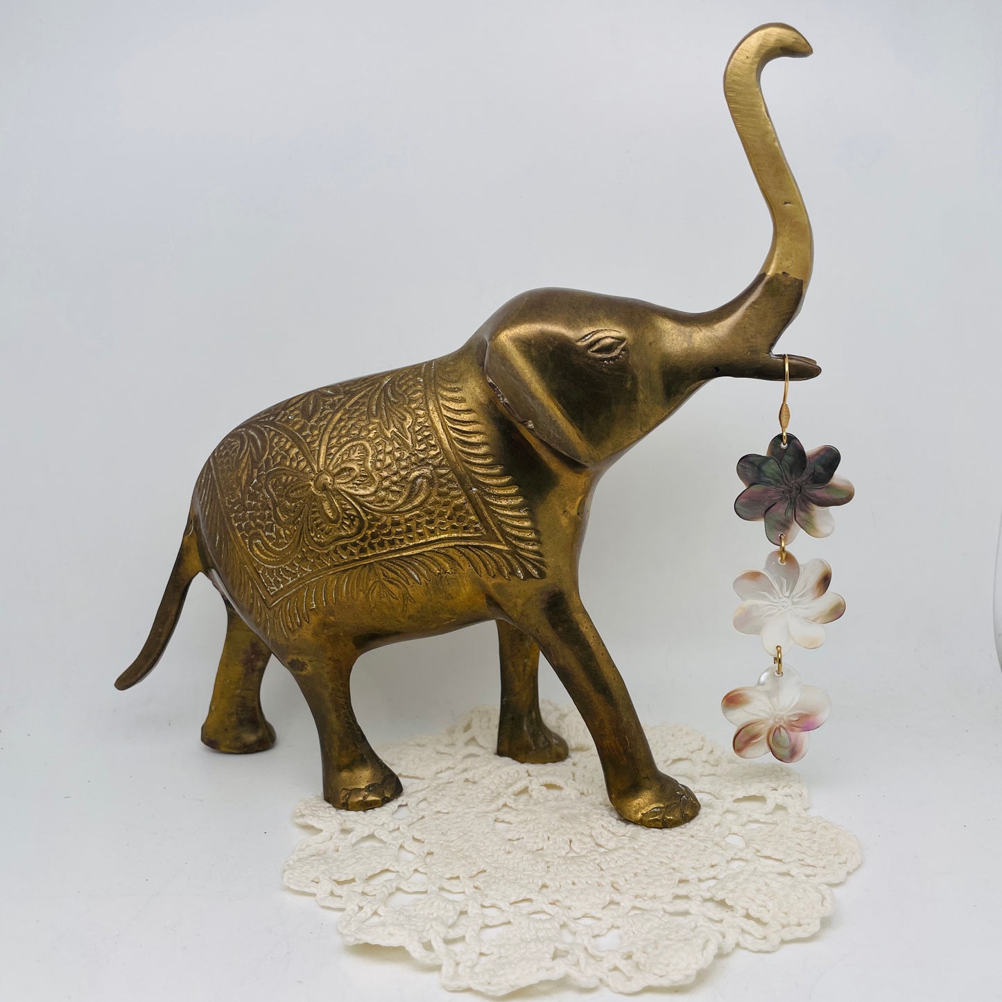 Boucle d'oreilles TROIS TIARE