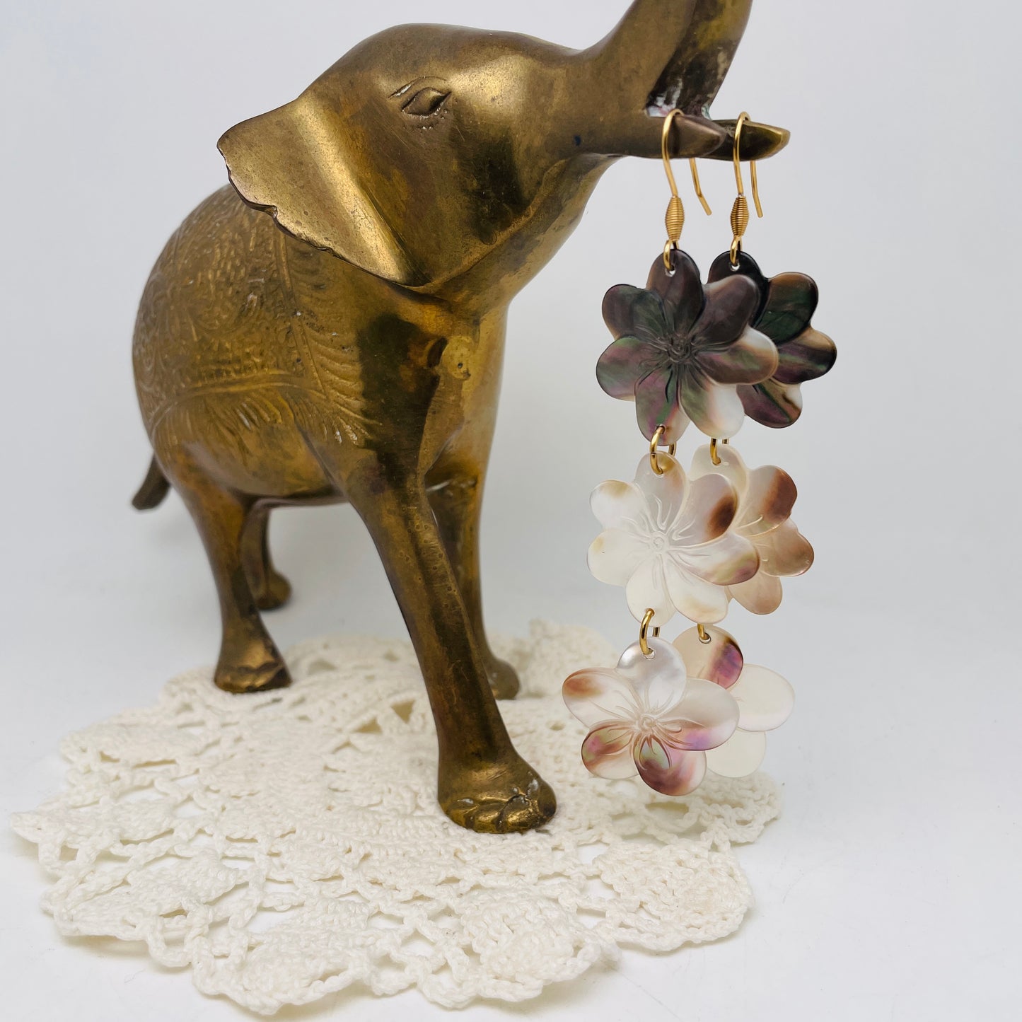 Boucle d'oreilles TROIS TIARE