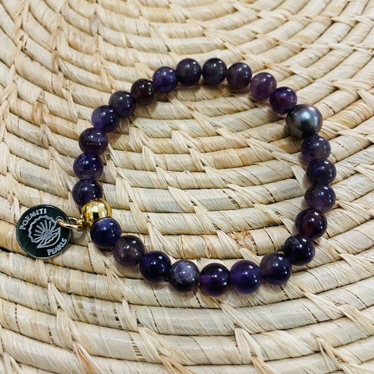 Bracelet POEMITI Améthyste
